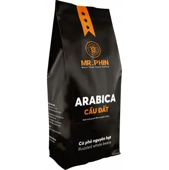 Káva Káva zrna Arabica Phuong Vy Coffee Kávová Káva Arabica Cau Dat 500g 500 g