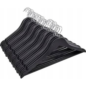 Ramínko Šatní ramínko dřevěný Gockowiak černý