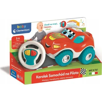 RC model auta Clementoni Karolek interaktivní auto na dálkové ovládání pro děti 2-4 roky