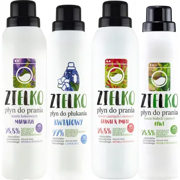 Prací gel Zielko Sada pracího prostředku na barevné, tmavé a světlé prádlo + aviváž