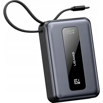 Powerbanka Powerbank Usams 20000 mAh šedý