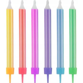 Barevné svíčky Jumbo 12 kusů kusů