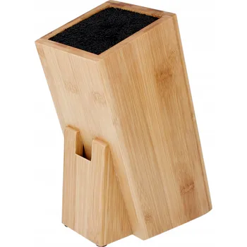 Stojan na nože Stojan nože Brunbeste 25 cm hnědý bambus