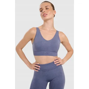 Dámské spodní prádlo Sportovní podprsenka 4F M/L modrá