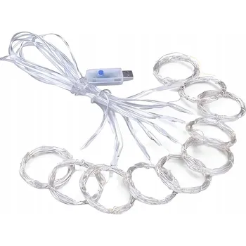 Vánoce Světelný řetěz 200 cm do sítě, vícebarevný