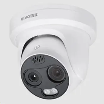 IP kamera Vivotek TT9333-E 3.5 Thermální Bi-spektrální turret kamera 704*576px thermal (48°), 2560*1440px viditelné (92°), 20 zón