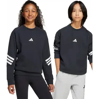 Chlapecká mikina Dětská mikina adidas JC7503 černá 99X, vel. 176