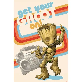 Plakát Plakát Strážci Galaxie - Groot (2) (Plakát Guardians of the Galaxy)