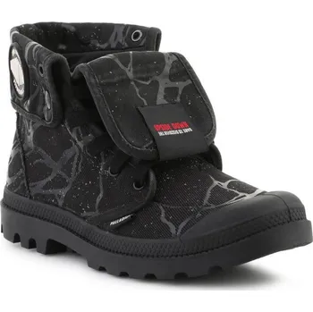 Pánská treková obuv Palladium Stranger Things BAGGY HOPPER TUNNELS Pánské 04625-008-M Black EU 44