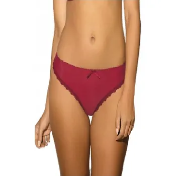 Kalhotky AVA TANGA AV-S-1056 KARMÍN S