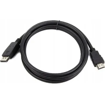 Video kabel Gembird CC-DP-HDMI-4K-6 kabelový adaptér 1,8 m DisplayPort na HDMI Typ A (Standardní) Černý