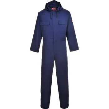 Pracovní kombinéza PortWest | Kombinéza s kapucí Bizweld™ - Navy / XL / XL / modrá