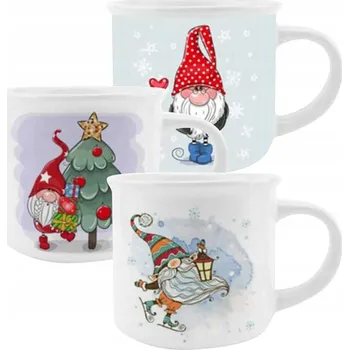 Vánoční keramický hrnek TORO 350ml MIX skřítek