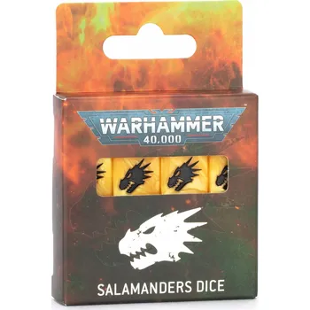 Příslušenství k deskovým hrám Kostky Games Workshop Warhammer: 40000 Salamanders Dice 16 ks
