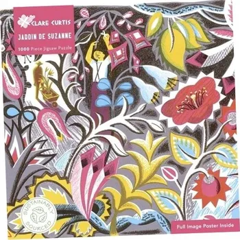Puzzle Adult Sustainable Jigsaw Puzzle Clare Curtis: Jardin de Suzanne: 1000-pieces. Ethical, Sustainable, Earth-friendly Kolektiv autorů