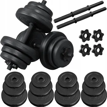 Bitumenové činky s regulací Gockowiak 2x 10 kg