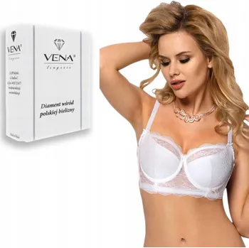 Dámské spodní prádlo Podprsenka polovyztužená Vena VB-2337 bílá 90D