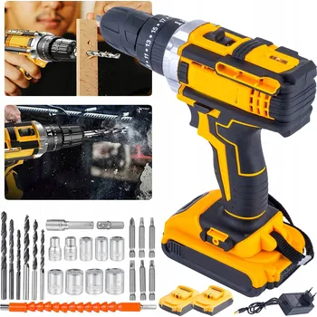 Akumulátorový vrtací šroubovák 21,6 V se 2 Li-Ion akumulátory v kufříku