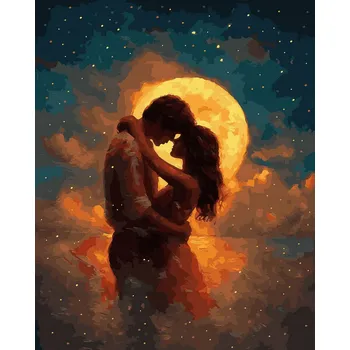 MALOVÁNÍ PODLE ČÍSEL Lidé Obrazy k Malování podle čísel s Rámem Oh Art!