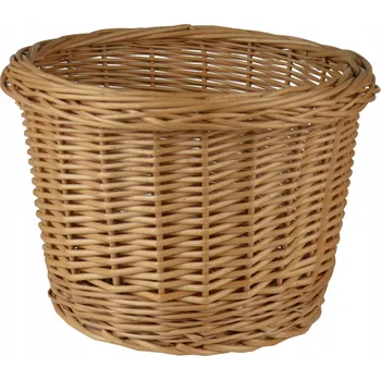 Proutěný KVĚTINÁČ OBAL NA VÁNOČNÍ STROMEČEK EKOLOGICKÝ KOŠ BOHO 27 CM