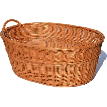 Koš na prádlo Volně stojící koš na prádlo Sklep Wiklinowy 50 l, béžový