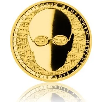 2015 - Zlatá medaile Bedřich Hrozný - číslováno - Au 1/2 Oz