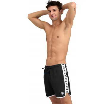 Pánské kraťasy Pánské plážové šortky Arena černé XXL