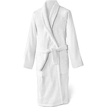 Dámské noční prádlo Jerry Fabrics Froté župan Jerry M, bílý