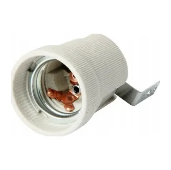 Objímka na žárovku KERAMICKÁ OBJÍMKA S DRŽÁKEM E27 ENEXT