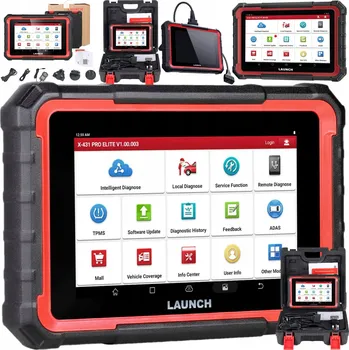 Autodiagnostika LAUNCH X431 PRO ELITE DIAGNOSKOP OBD2 KÓDOVÁNÍ POLŠTINA ONLINE
