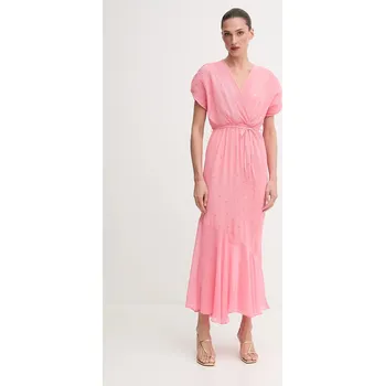 Dámské šaty Šaty Never Fully Dressed NFDDR2845 růžová 42X, vel. M