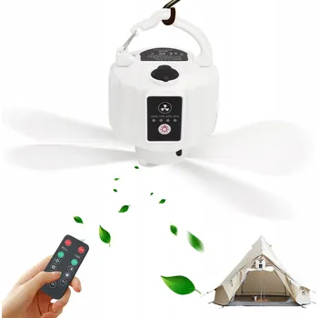 IP kamera LED KEMPINGOVÝ STROPNÍ VENTILÁTOR 3 RYCHLOSTI USB NABÍJENÍ 5200 MAH