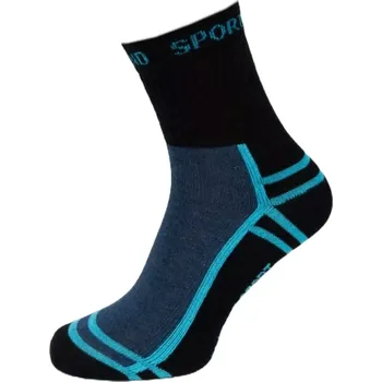 Dámské ponožky Ponožky DVJ SportMove tm.modrá velikost 43-45