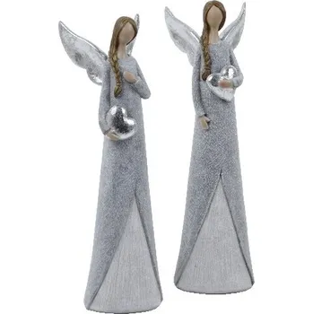 Anděl DALIA, balení obsahuje 2 kusy! 7 x 24 x 5,5 cm|Ego Dekor