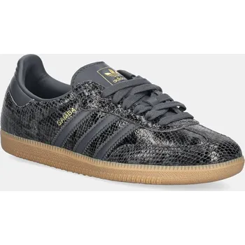 Dámské tenisky Kožené tenisky adidas Originals Samba Og W, 36, šedá, 90X