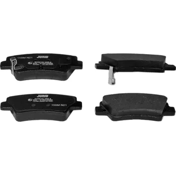 Brzdová destička Sada brzdových destiček, kotoučová brzda JURID 573816J