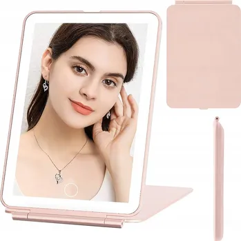 Zrcadlo Stojací zrcadlo růžové Verk Group