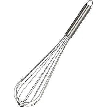 Příslušenství pro myčku Fackelmann 32,5 cm balónová metla, nerezová ocel, robustní metla s pevnými dráty (barva: stříbrná),