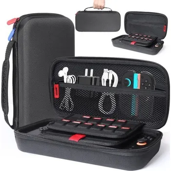 Herní konzole Pouzdro VICDUEKG pro konzoli Nintendo Switch 2 2025, cestovní pouzdro s 24 herními kazetami,