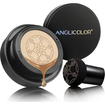 Anglicolor Mushroom Head Air Cushion CC Cream, korektor s plným krytím, dlouhotrvající, podkladový