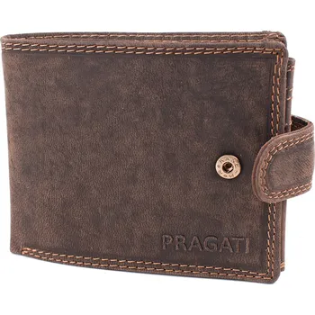 Peněženka Master Pragati luxusní pánska kožena peněženka hnědá premium kůže GTI Elite 2450L