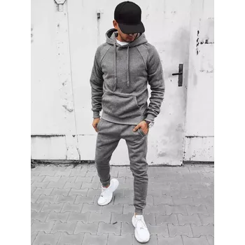 Dstreet Pánská souprava Shazeh tmavě šedá XXL AX0624 44268