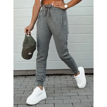 Dstreet Dámské tepláky Fits tmavě šedá M UY2185 53158