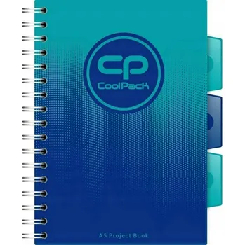 Sešit A5 s mřížkou CoolPack, 100 listů