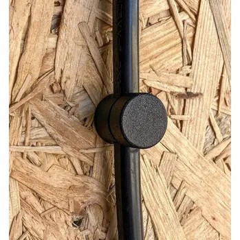 9MM KOVOVÝ DRŽÁK NA STĚNU A STROP PRO HMOŽDINKU ČERNÝ