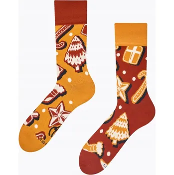 Pánská móda PONOŽKY S VESELÝM VZOREM DEDOLES 2463 CHUTNÉ PERNÍČKY 35-38