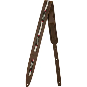 Fender Paramount Acoustic Leather Strap Brown + prodloužená záruka 3 roky