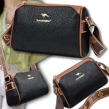 Kabelka EdiBazzar kabelka eko kůže černá