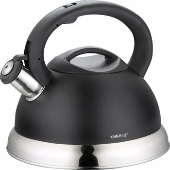 Varná konvice Tradiční ocelová Konvice Kinghoff 2,8 l černá