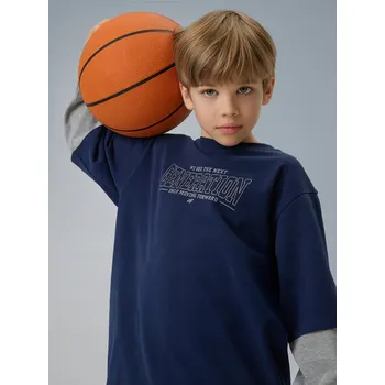 Chlapecké tričko 4F Chlapecké tričko s dlouhým rukávem Longsleeve 134/140 (8-10 let)